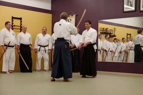 Shihan strikes at Michael Zartman